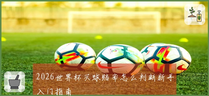 2026世界杯买球赔率怎么判断新手入门指南