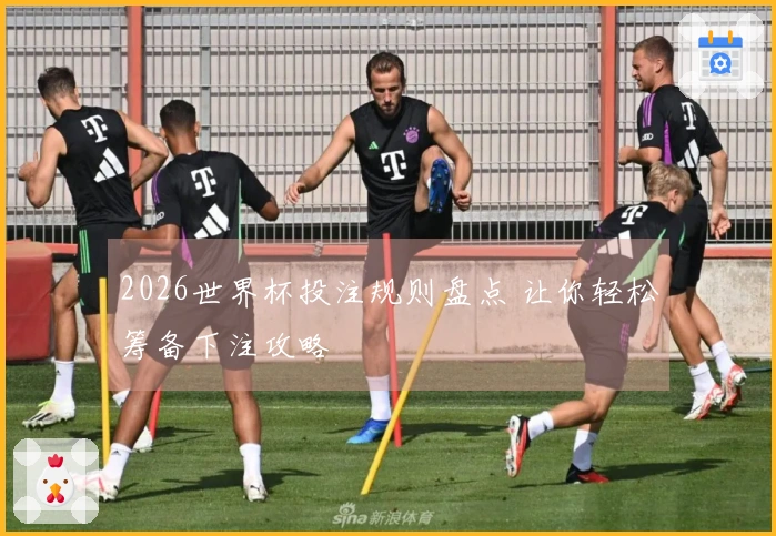 2026世界杯投注规则盘点 让你轻松筹备下注攻略